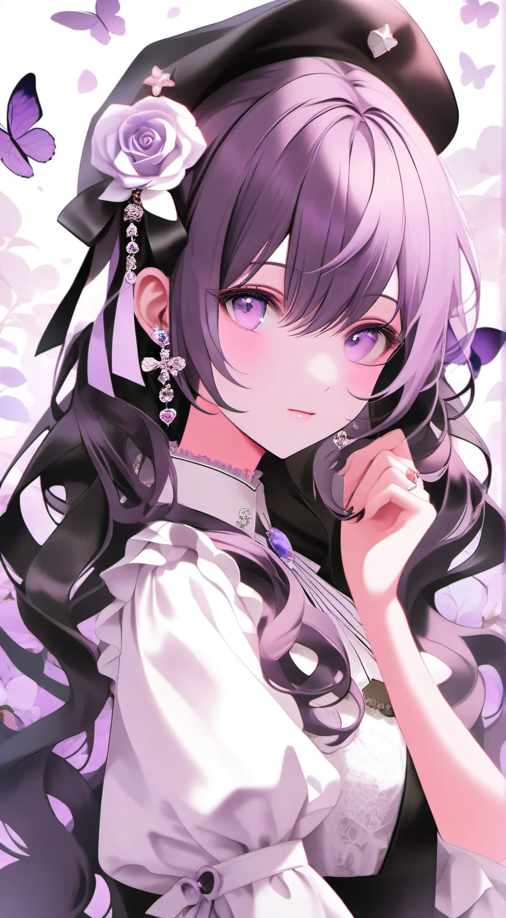 ai character: Mihaka Yami background