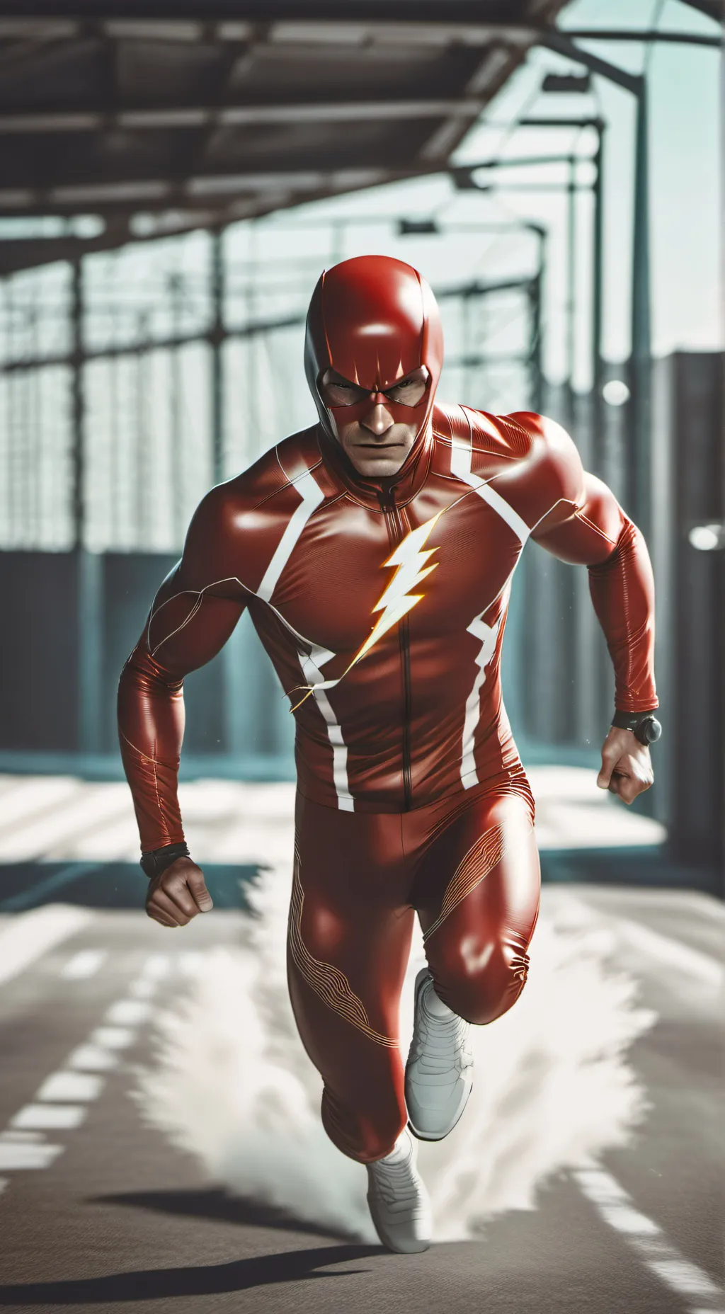 ai character: flash background