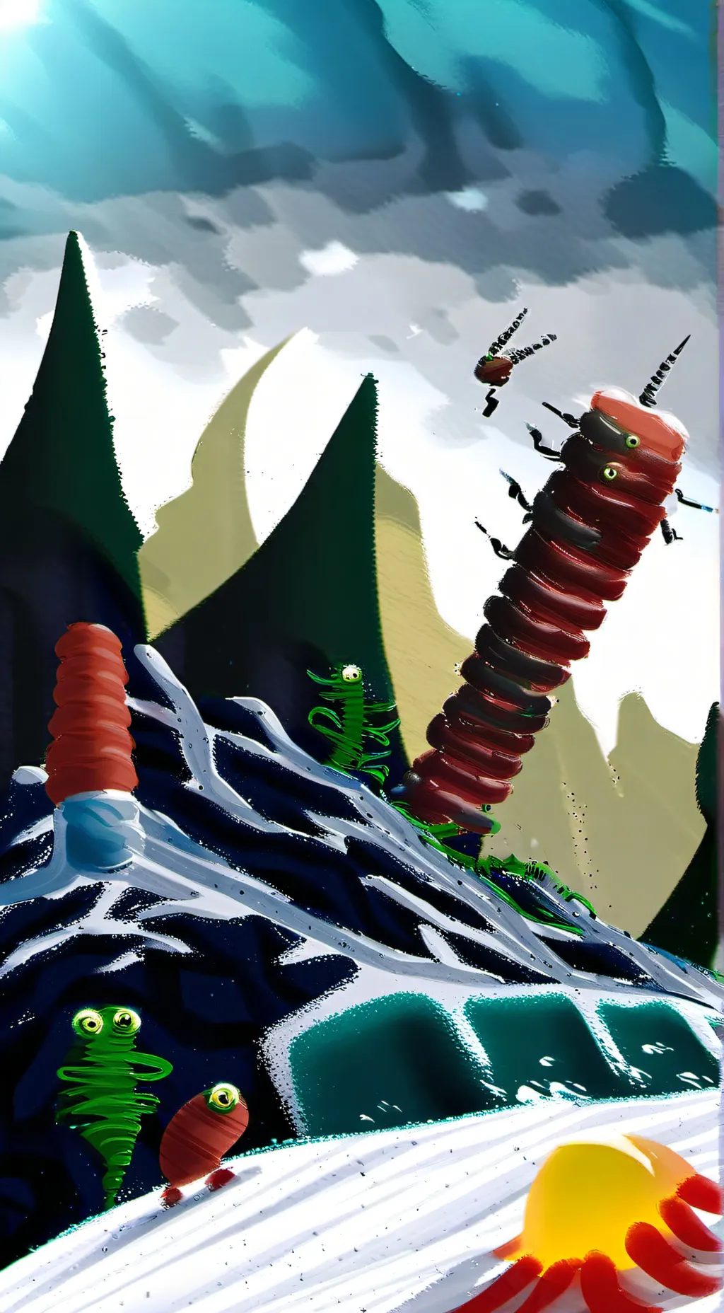 ai character: regretevator background