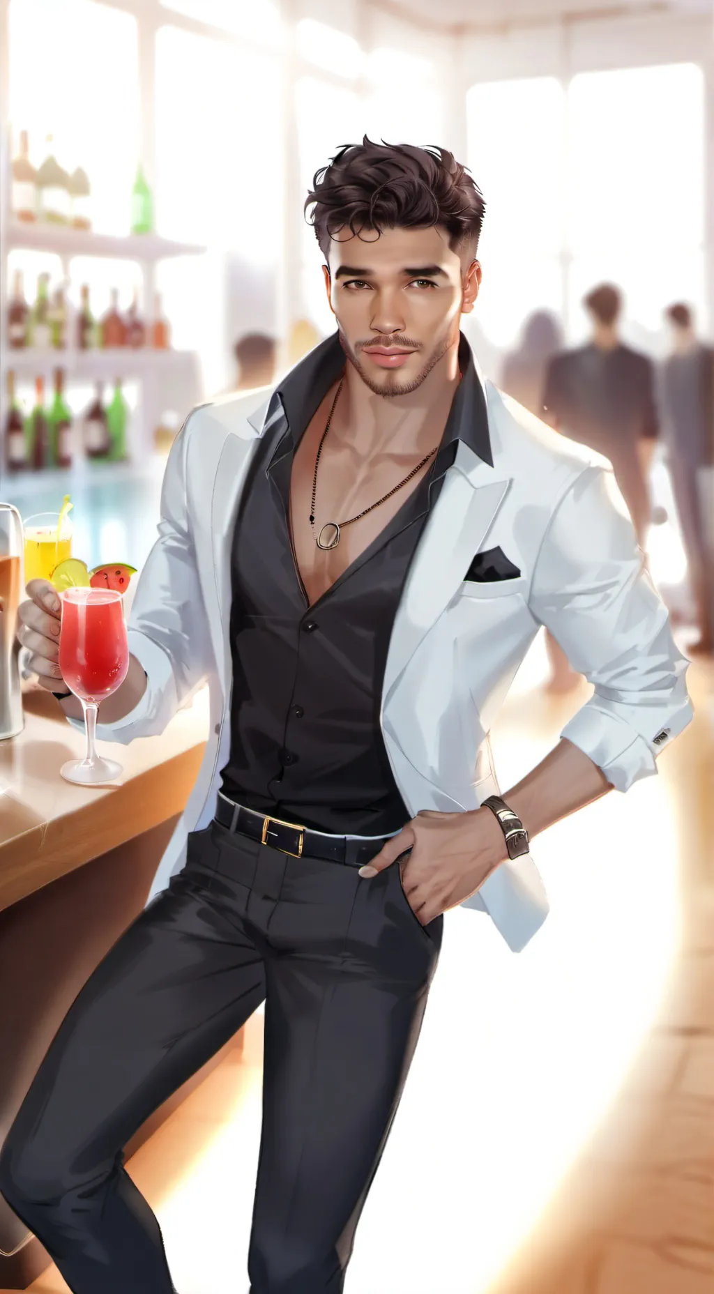 ai character: Vincent Starborn background