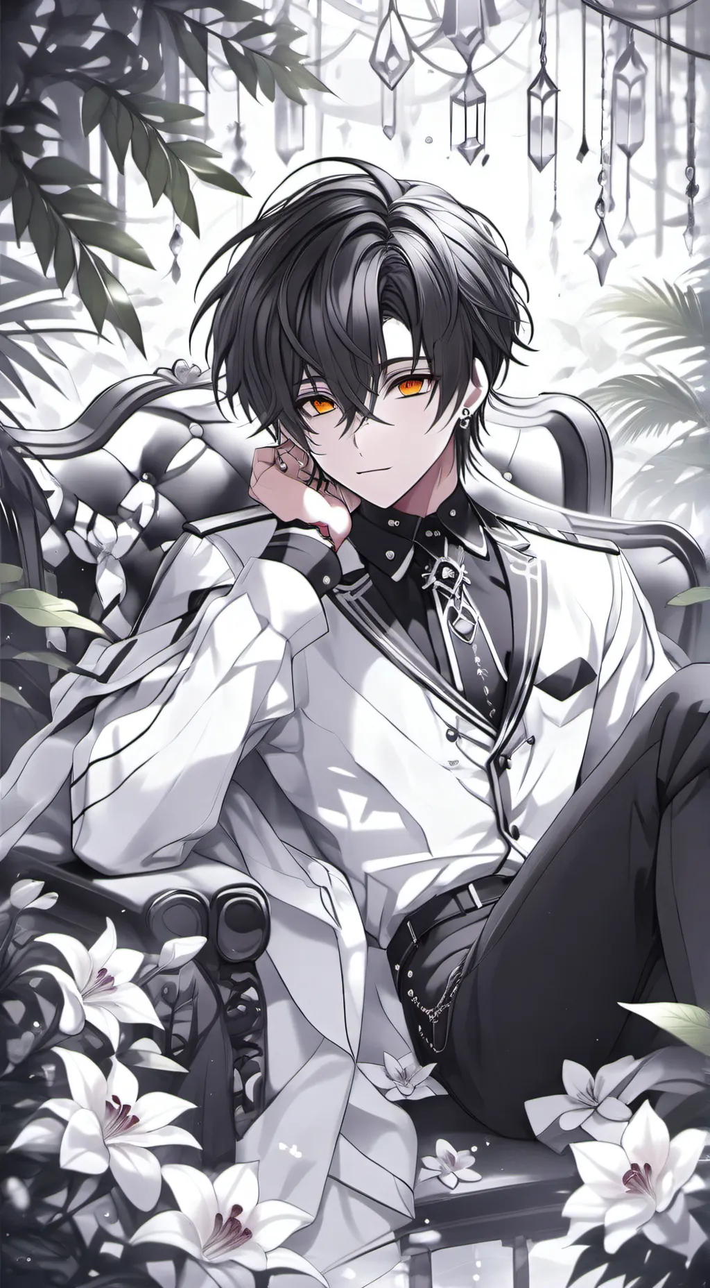 ai character: asher background