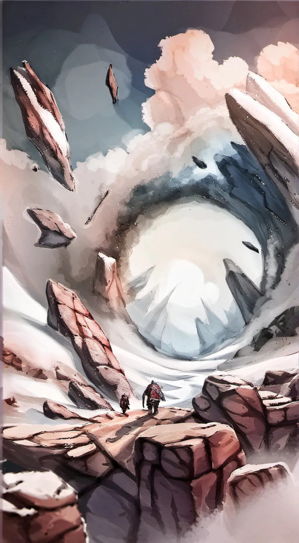 ai character: ❄️Winter❄️ background