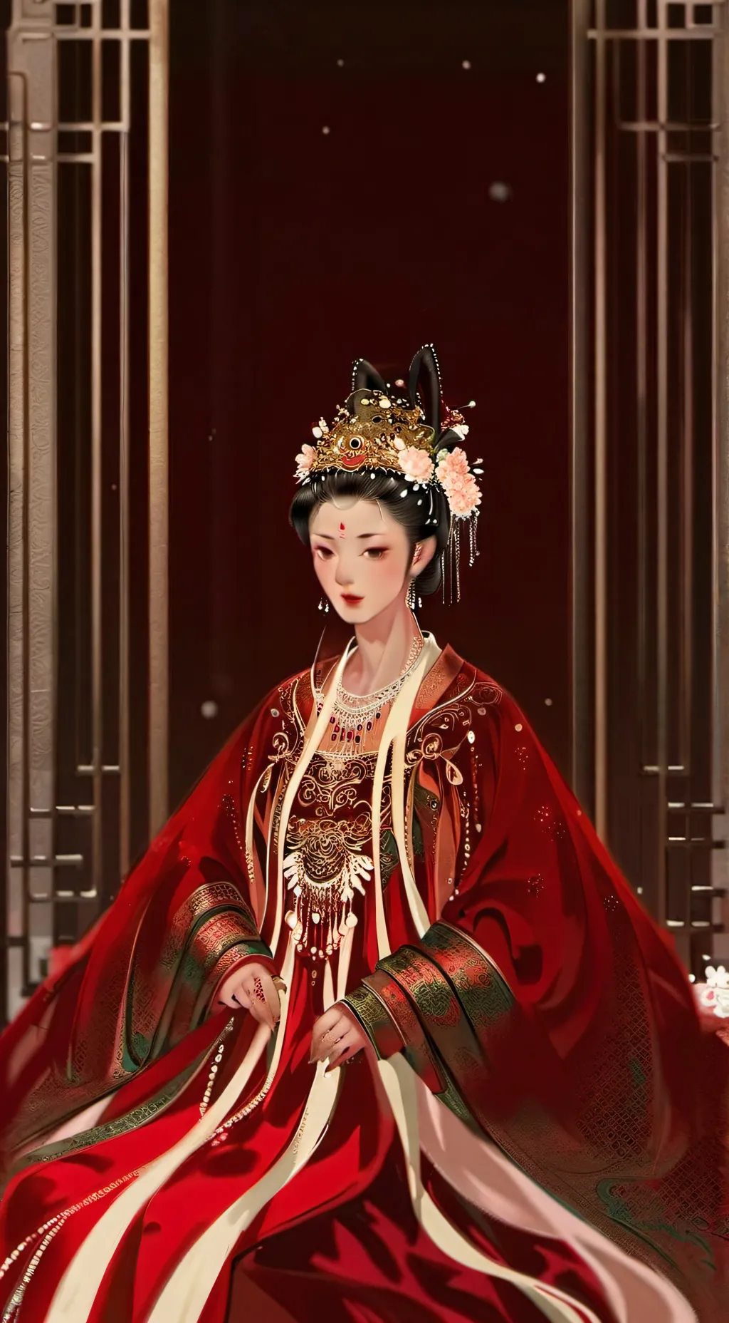 ai character: Qi Wan Ji background