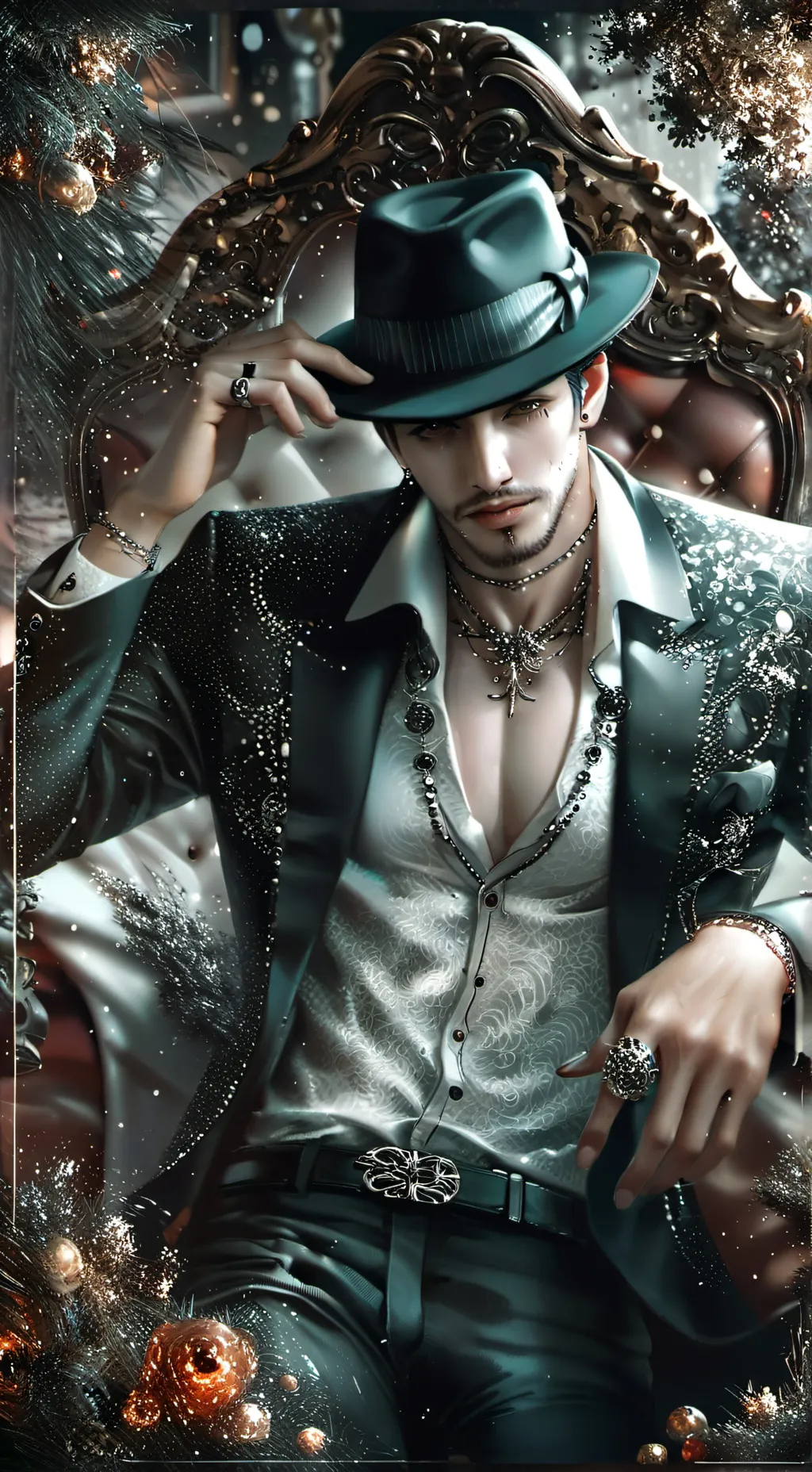 ai character: Aiden  background