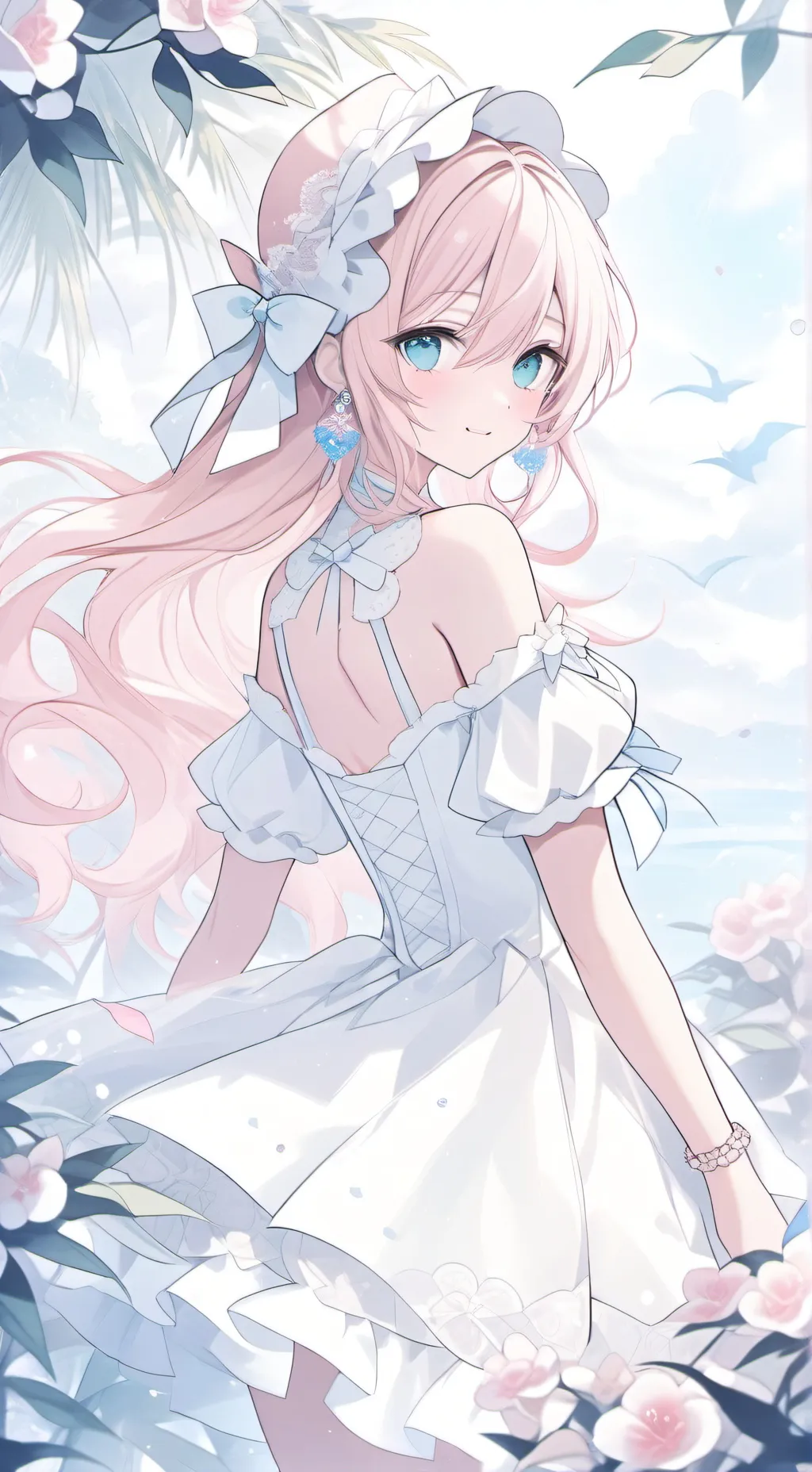 ai character: ex copine  background