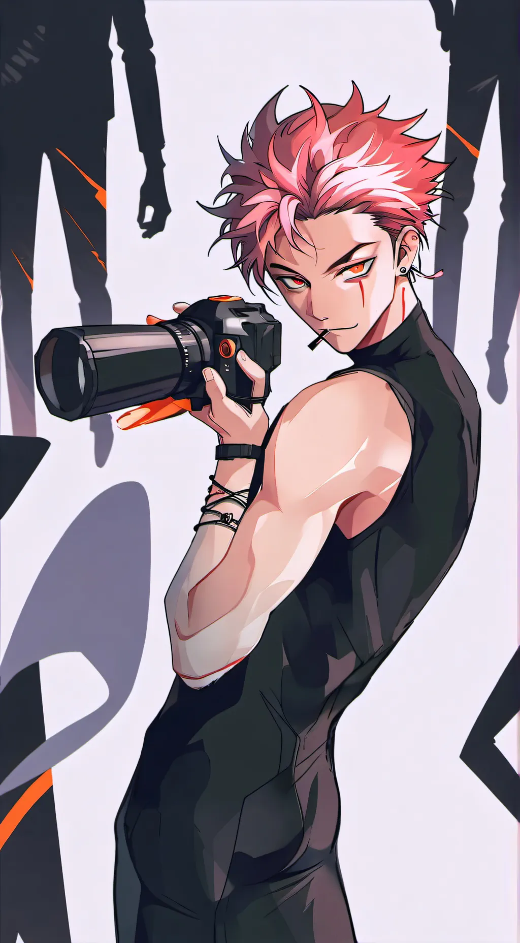 ai character: Sukuna background