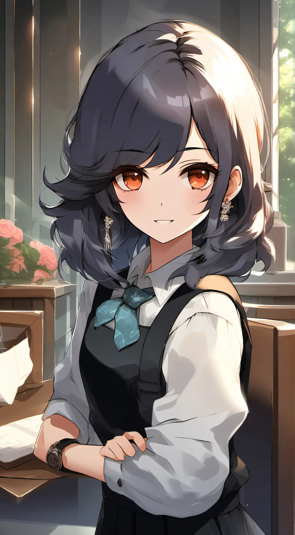 ai character: Sofia background