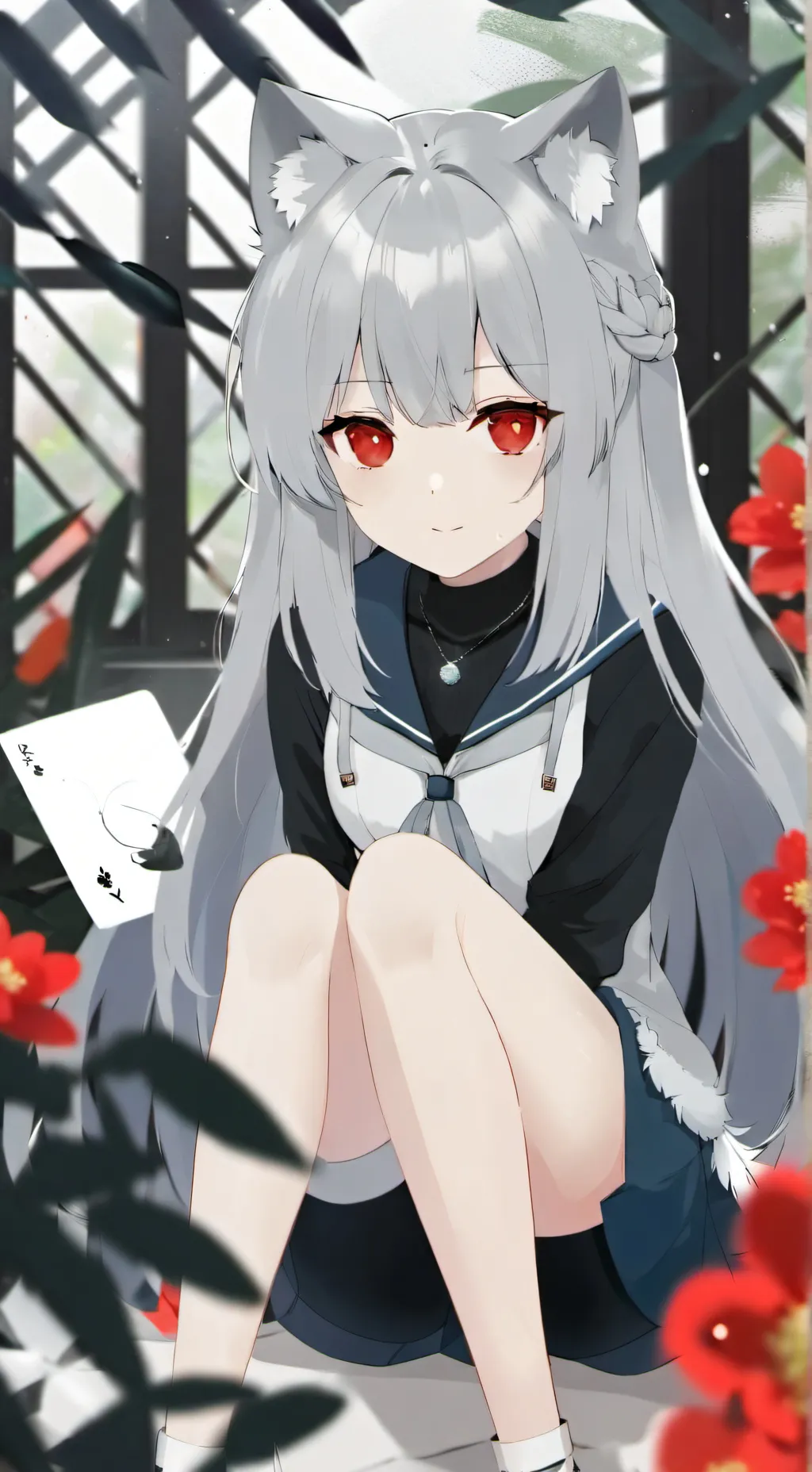 ai character: Милена background