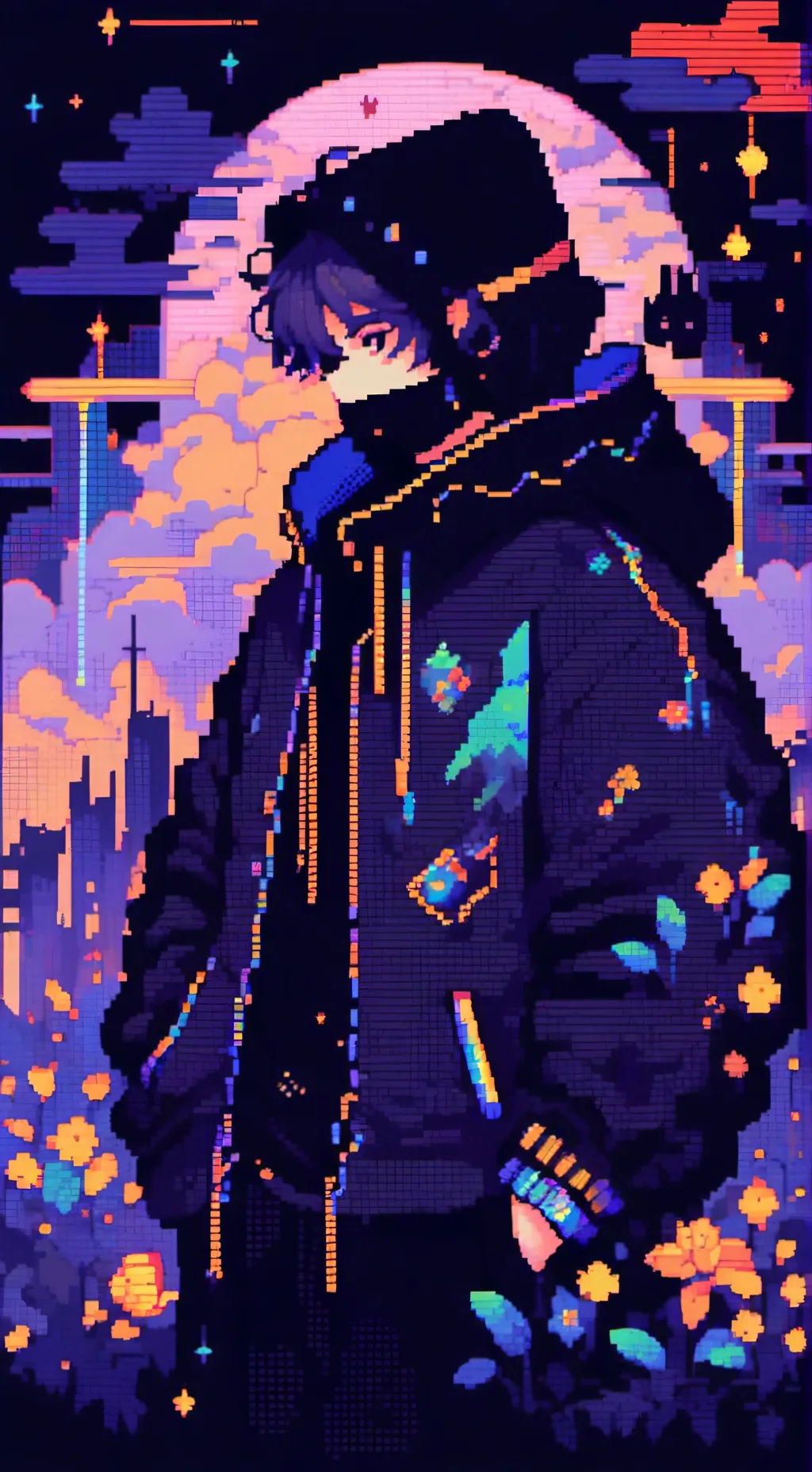 ai character: Vee.V 1 background