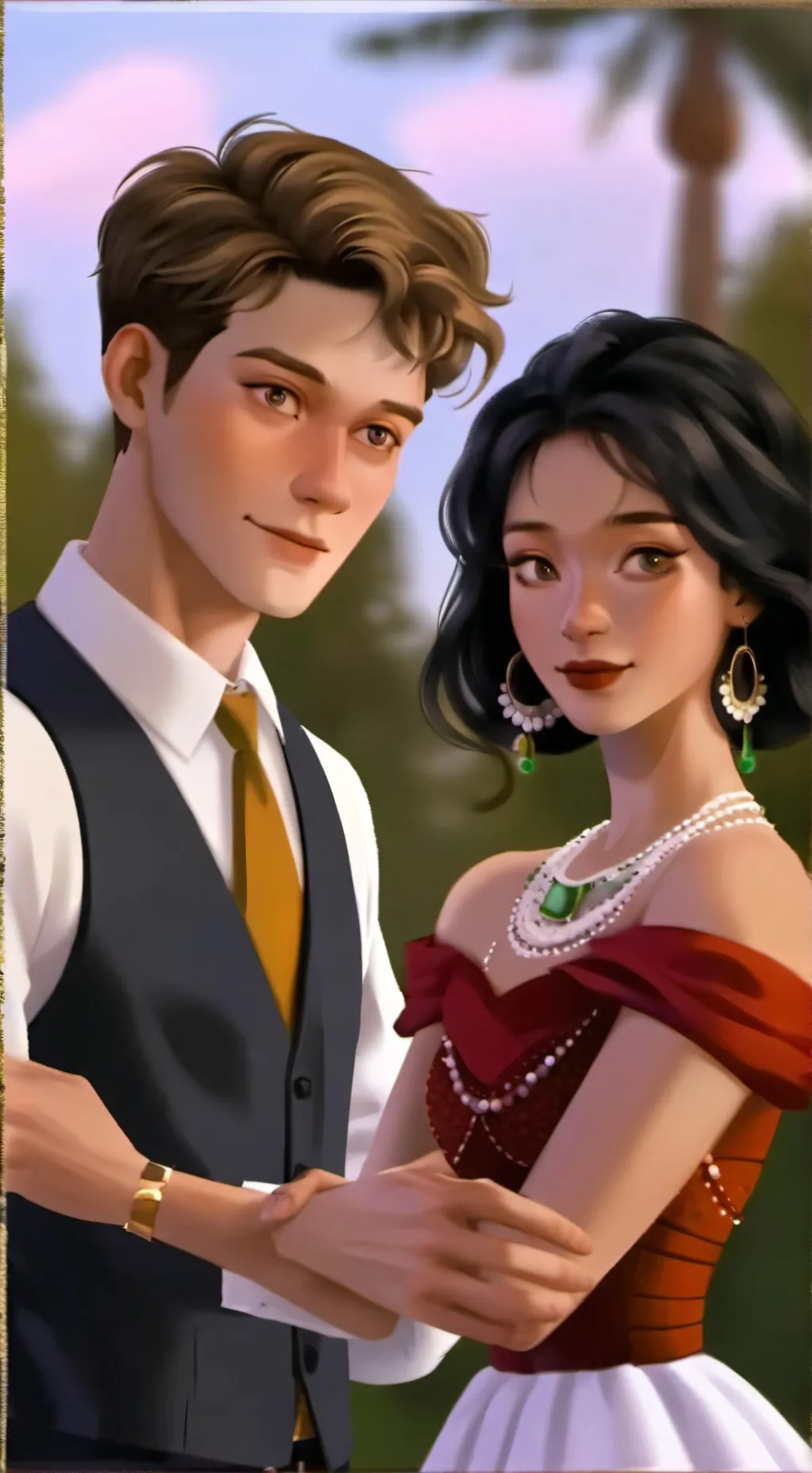 ai character: Adriana xD✨ background