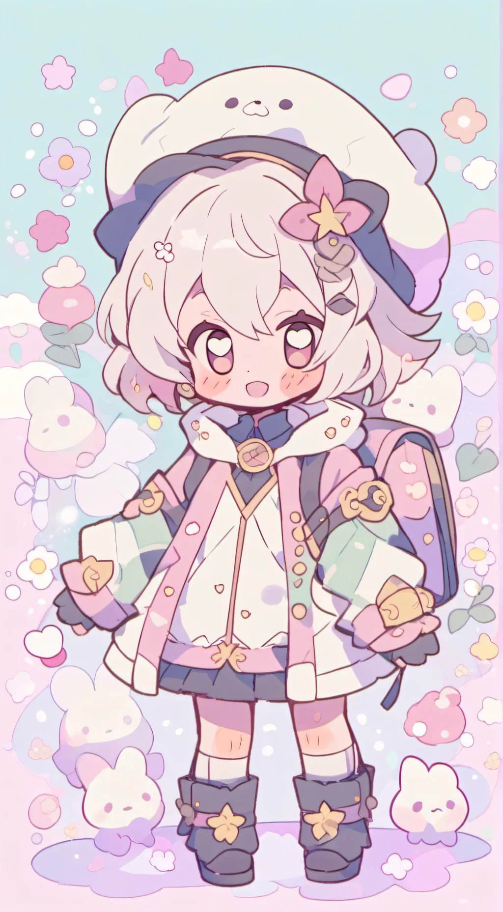 ai character: MHA in your school background