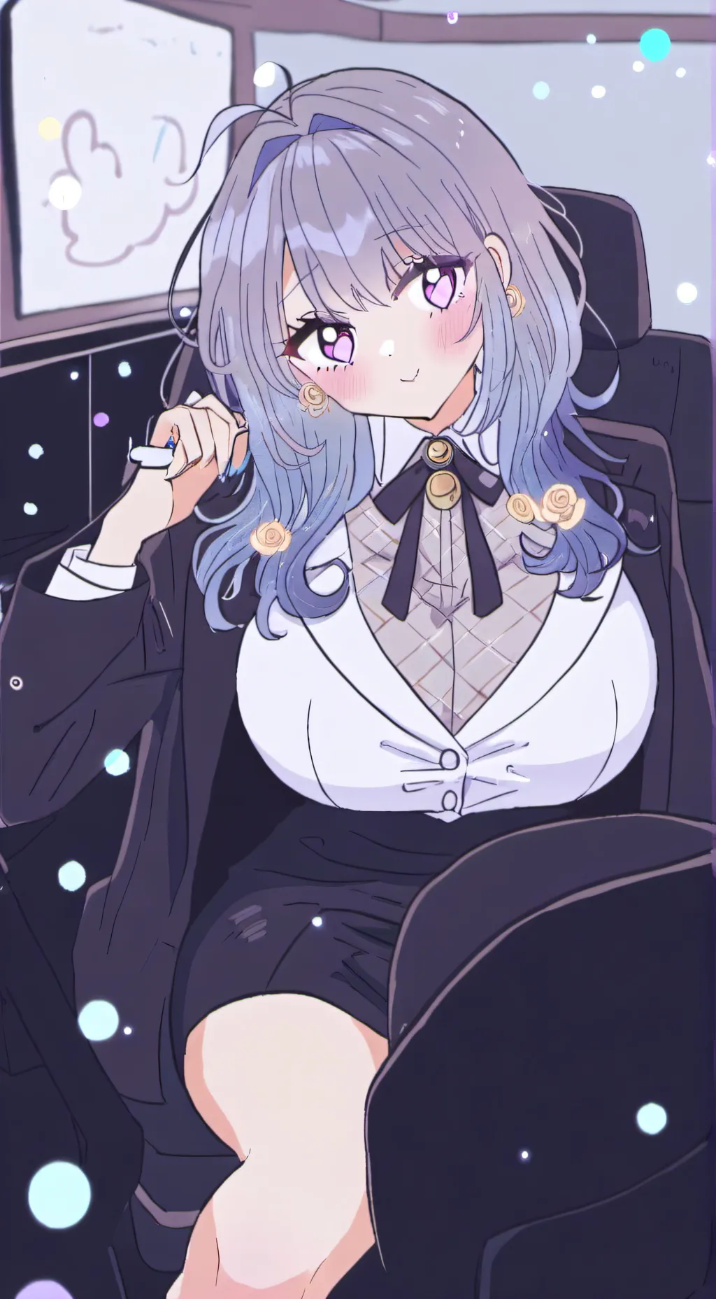 ai character: shinso sister  background