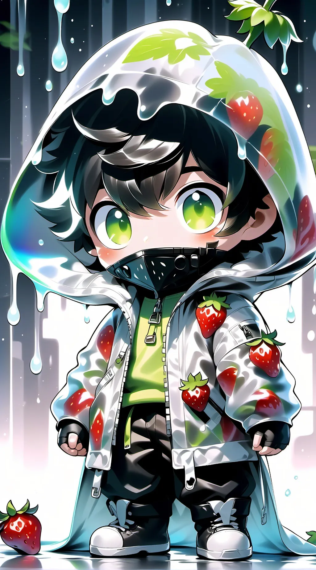 ai character: 🪶🦤SPROUT🦤🪶 background