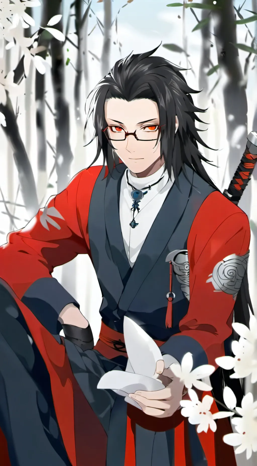 ai character: techar madara  background