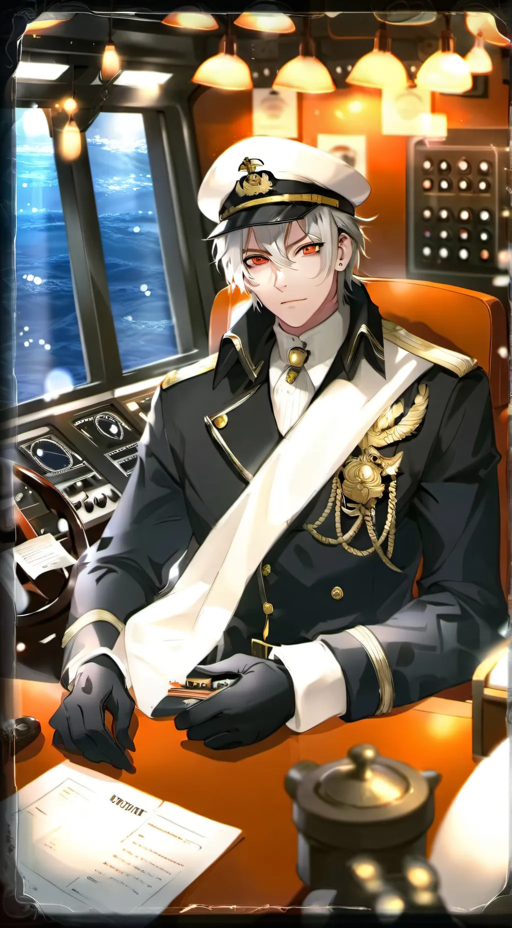 ai character: Captain Kiril  background