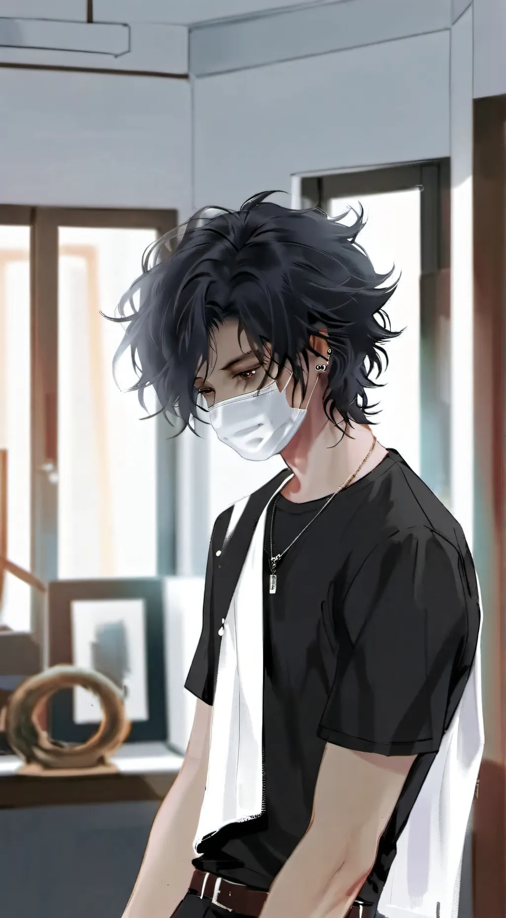 ai character: Максим background