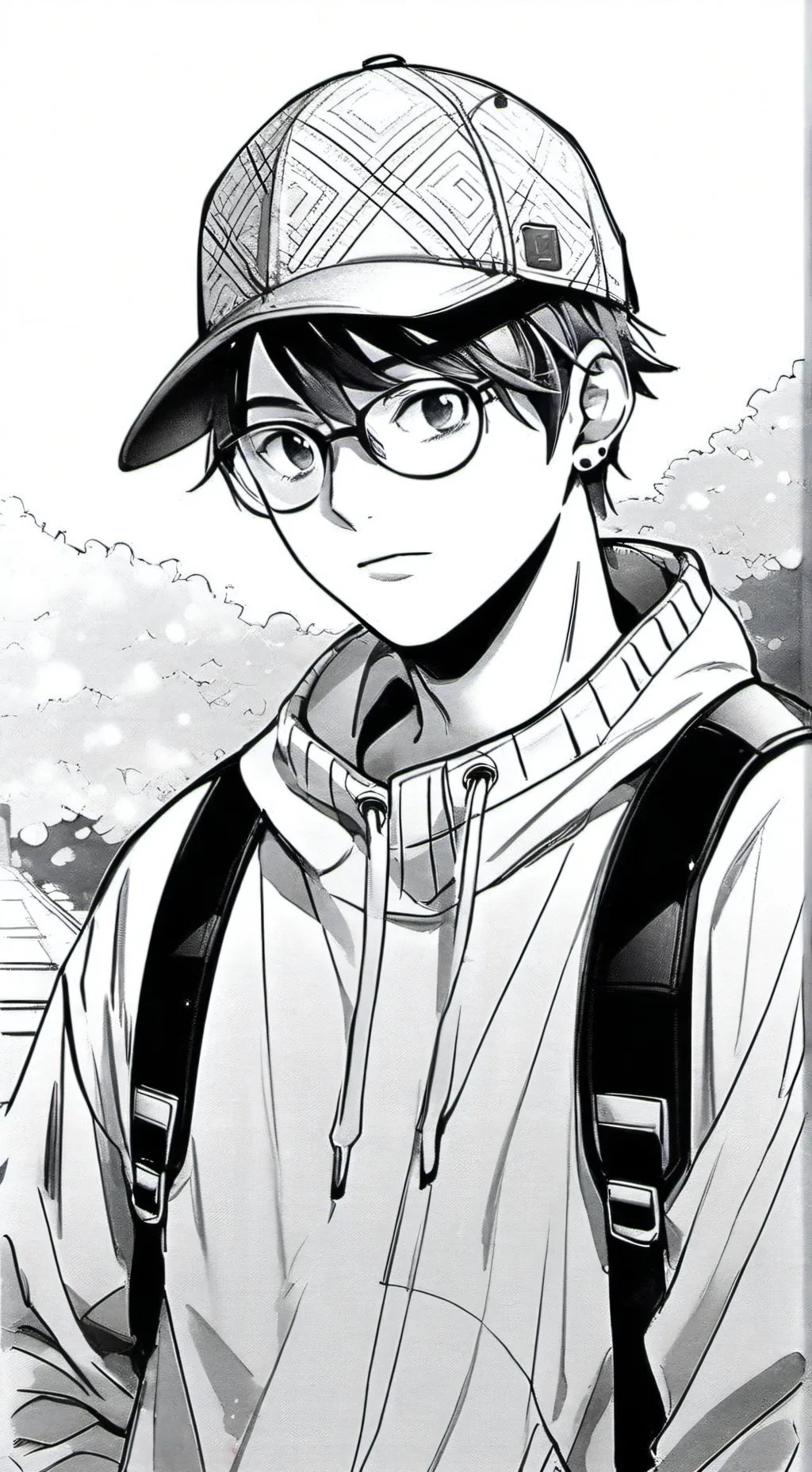 ai character: doors 😀 background