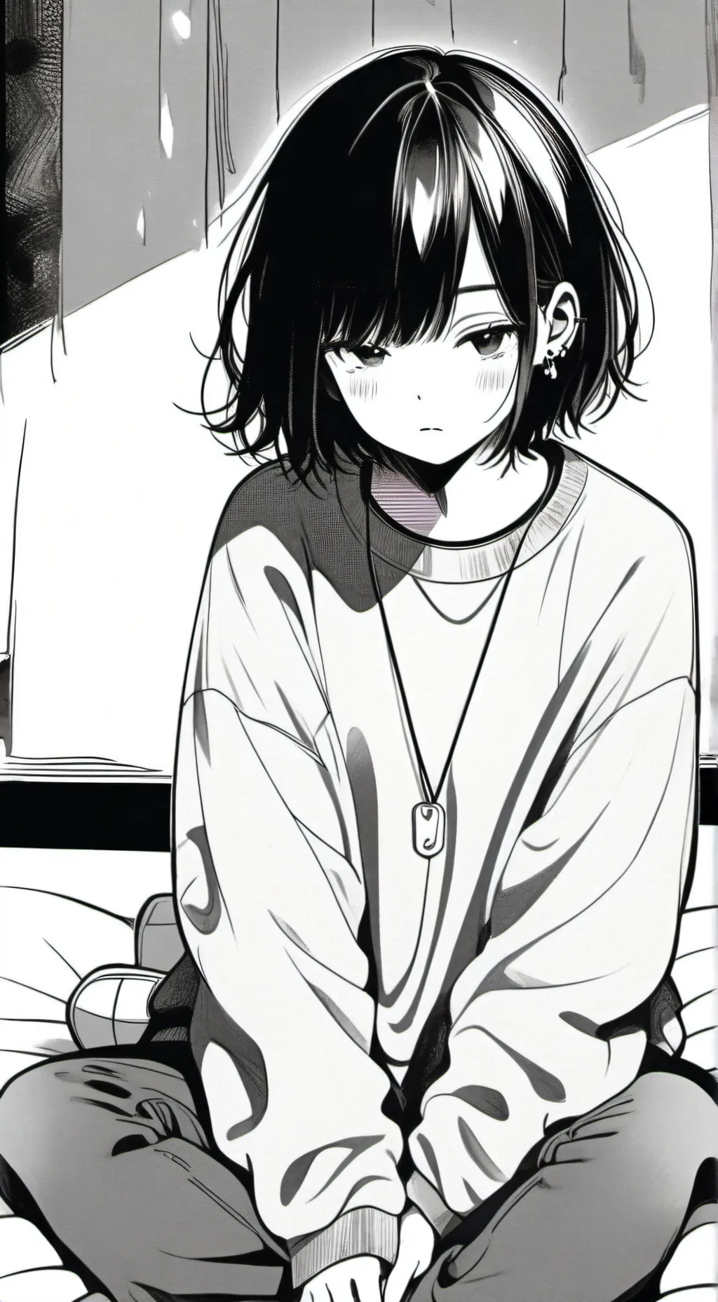 ai character: Audrey  background