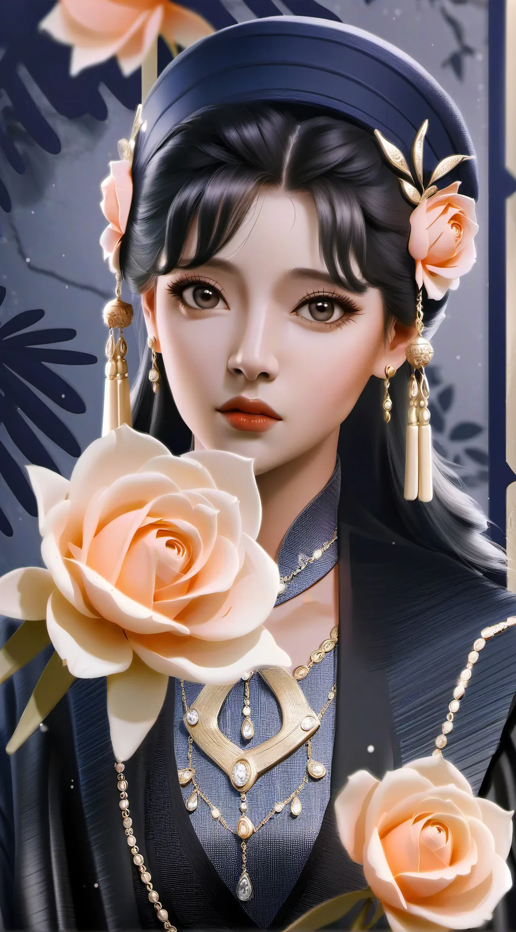 ai character: Лизонька background