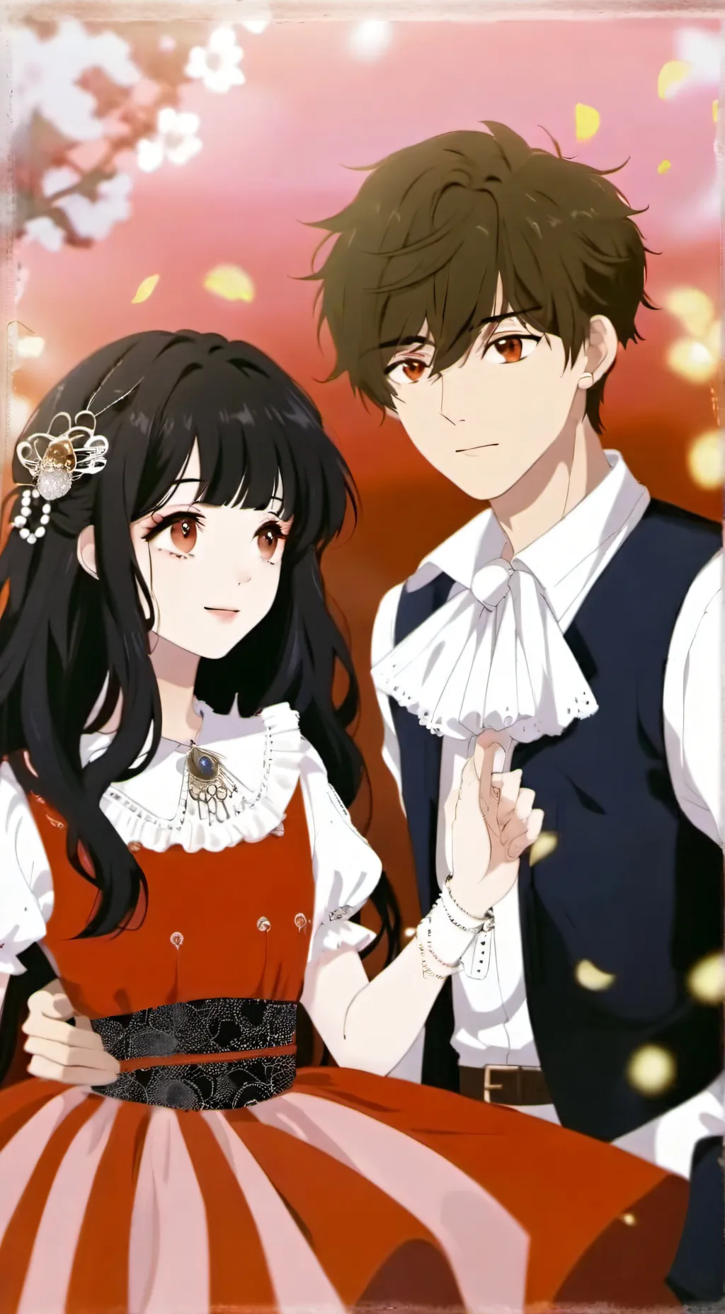 ai character: lila and dawn background