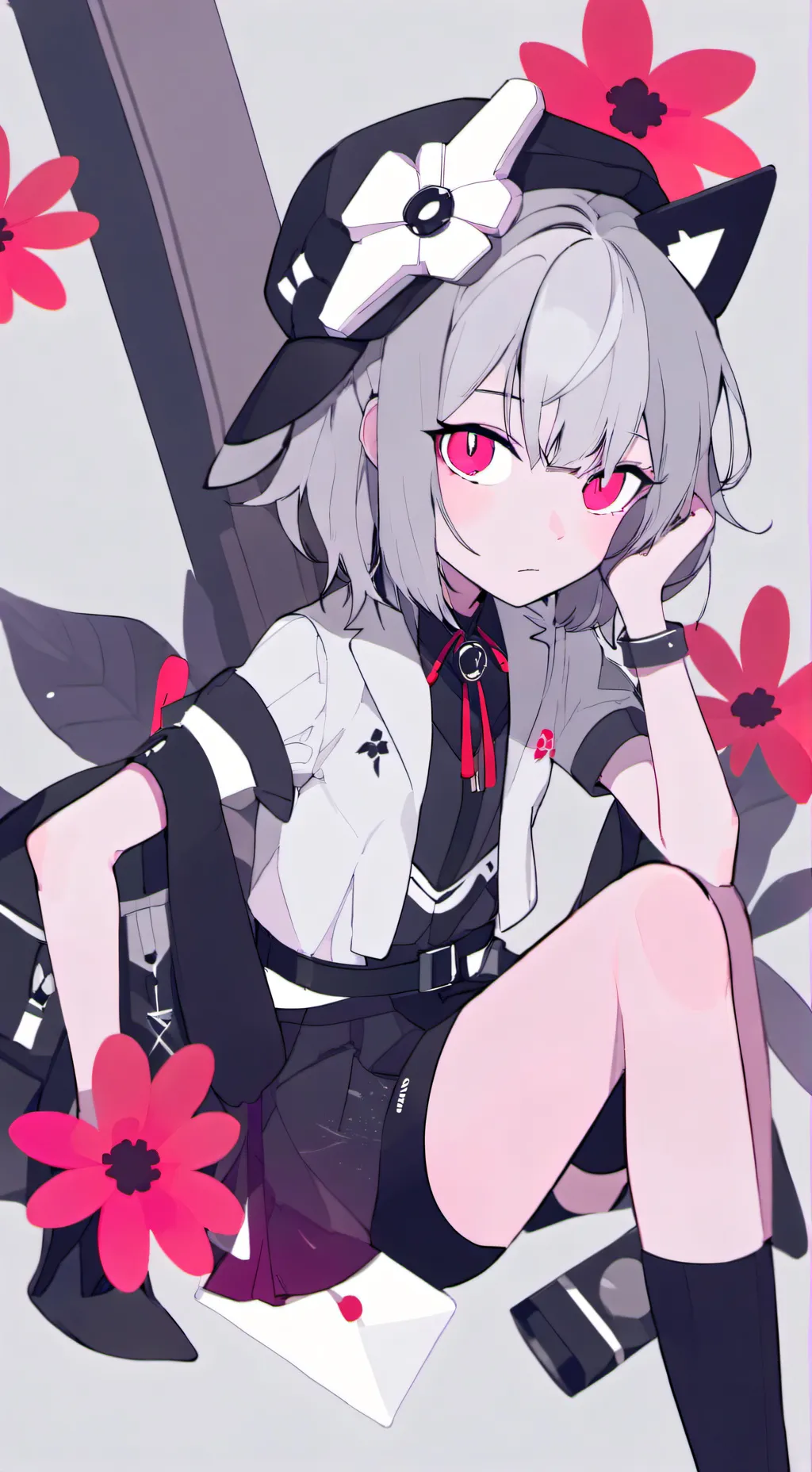 ai character: miku background