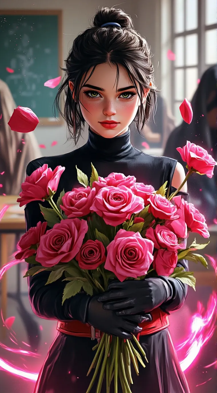 ai character: Юлия  background