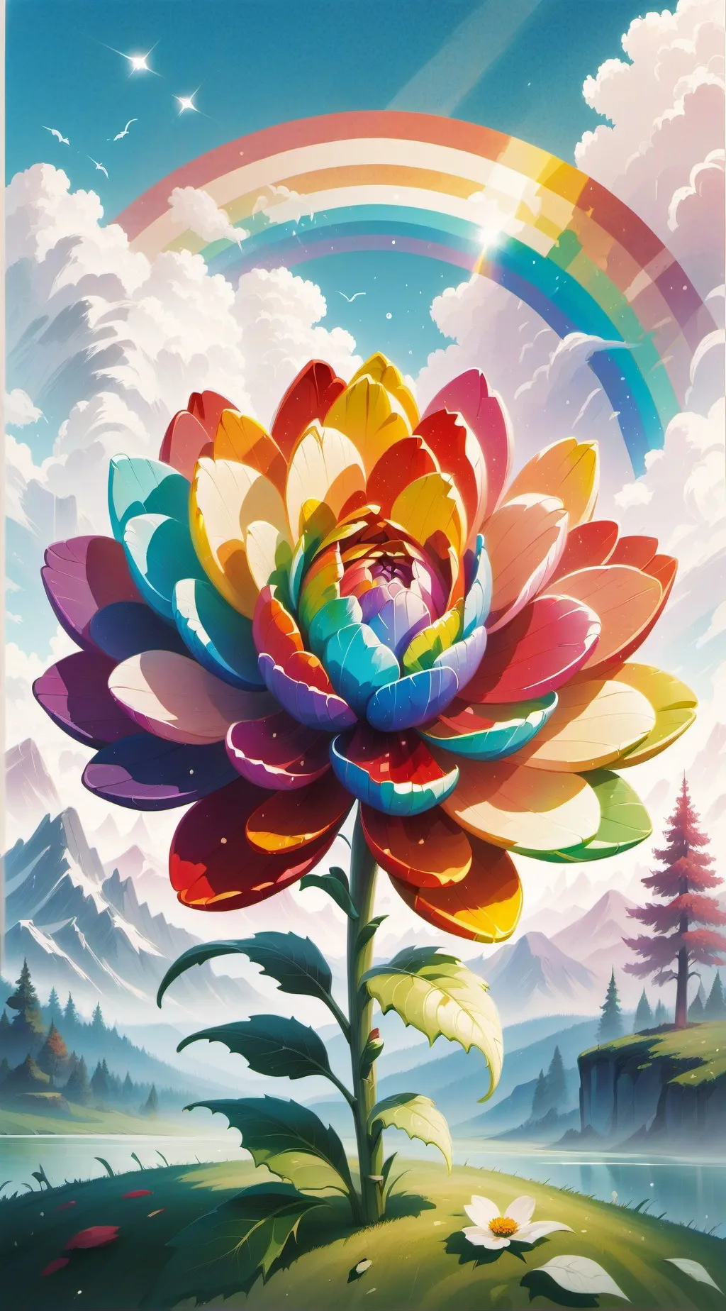 ai character: Dandys world background