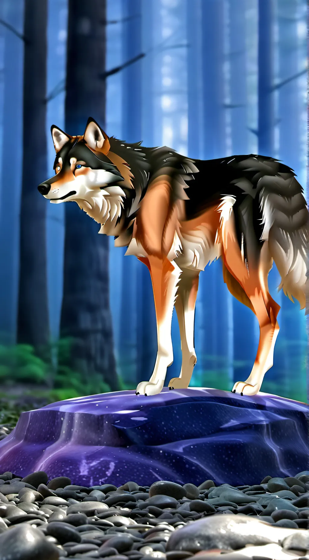 ai character: Dw water park=3 background