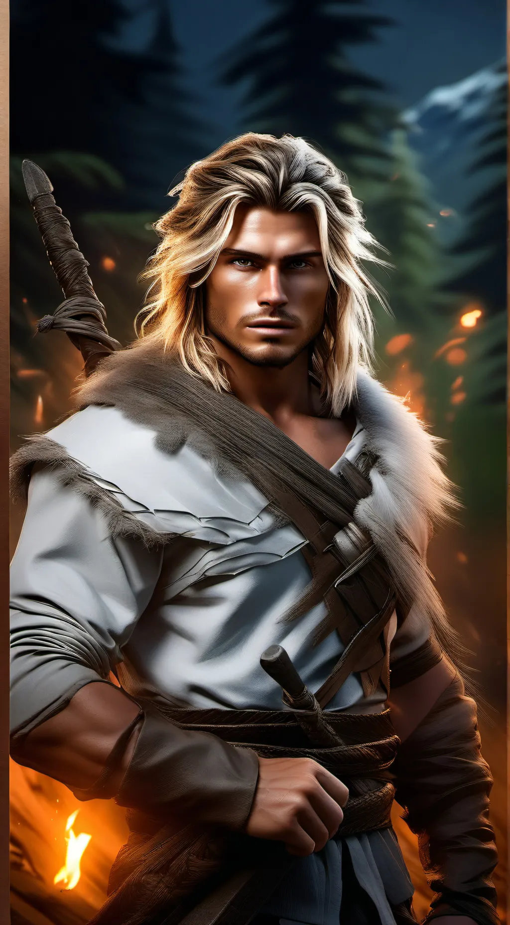 ai character: Рагнар background