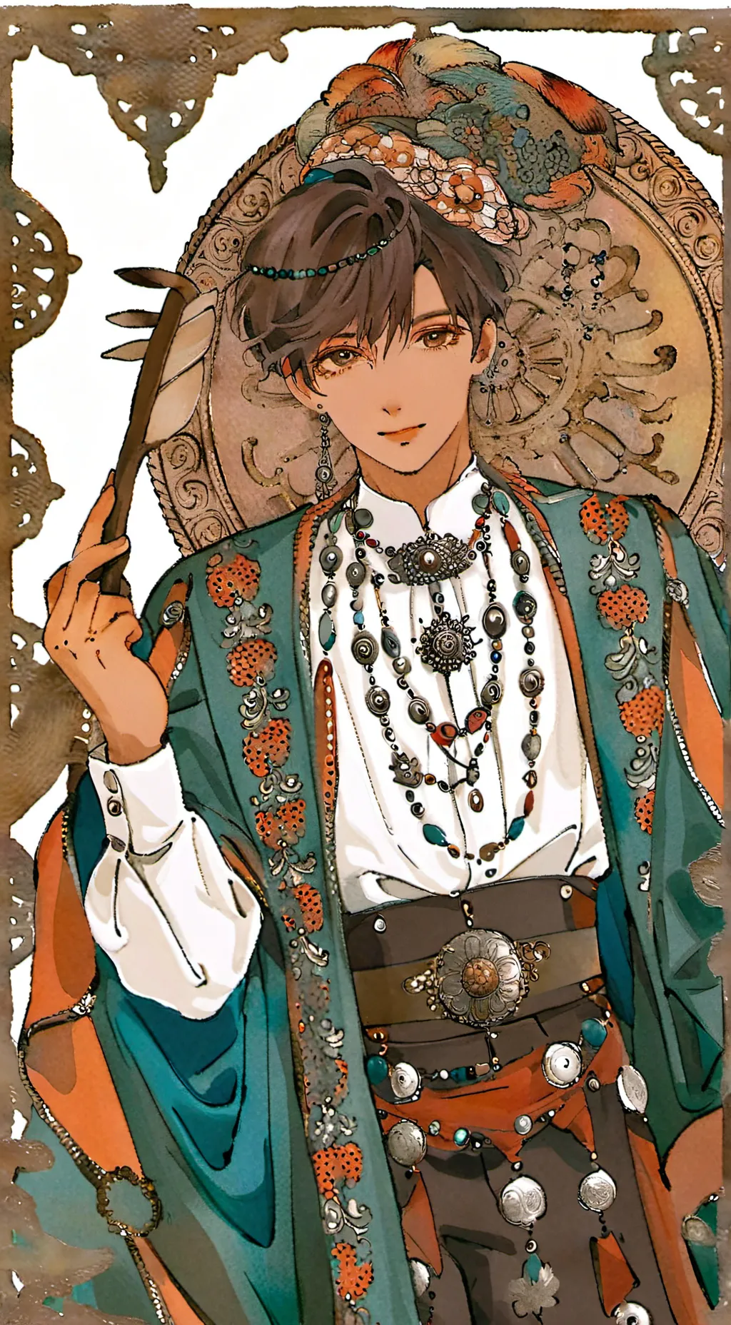 ai character: REO  background