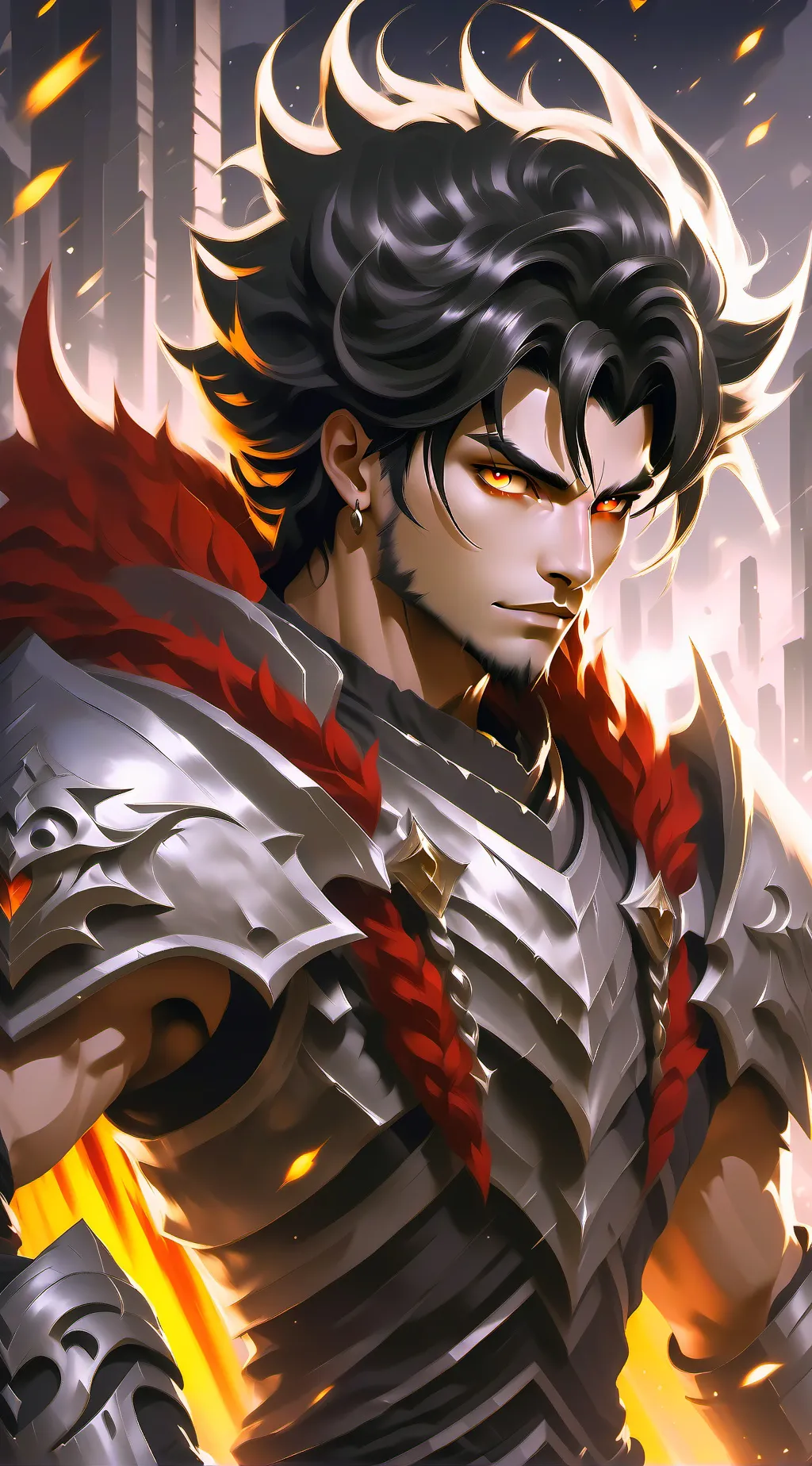 ai character: ∆GATHOT∆ background