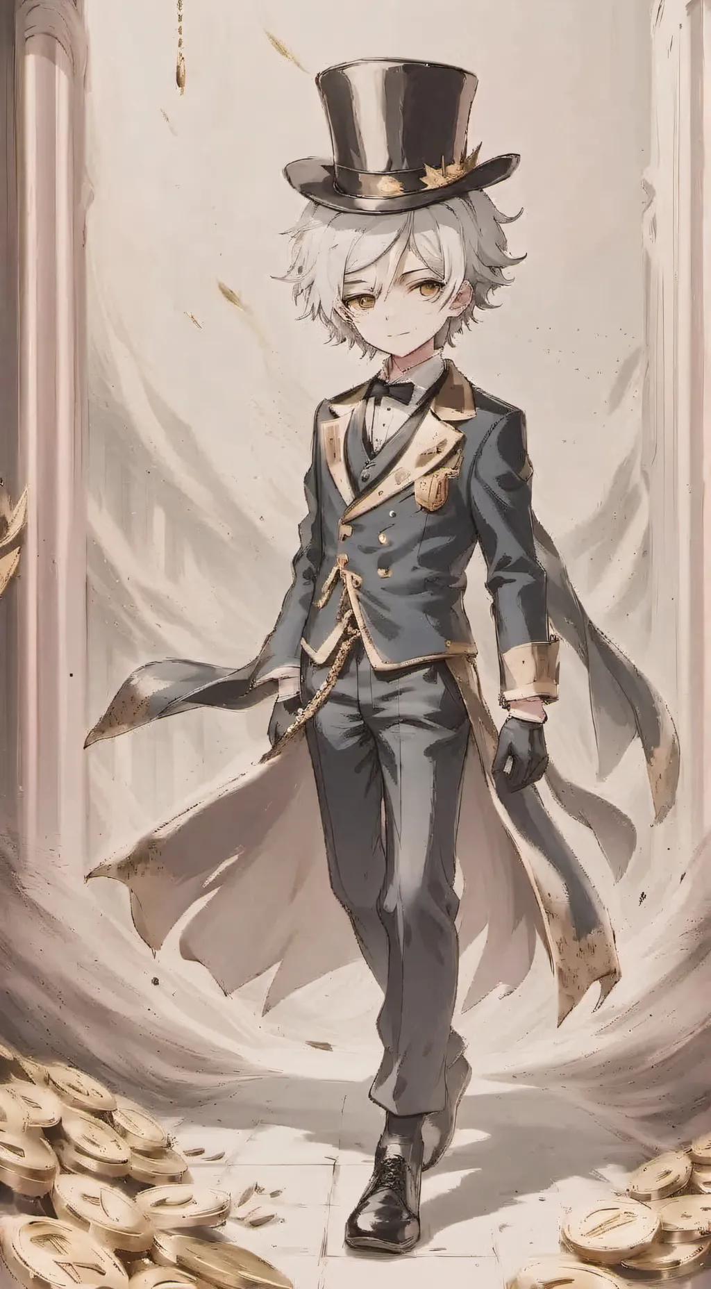 ai character: Henry Stickmin background