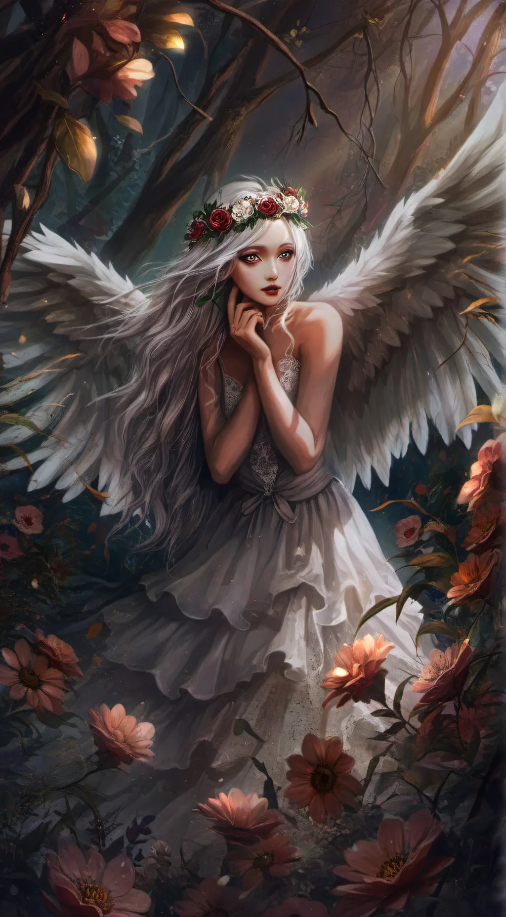 ai character: Amethyst background