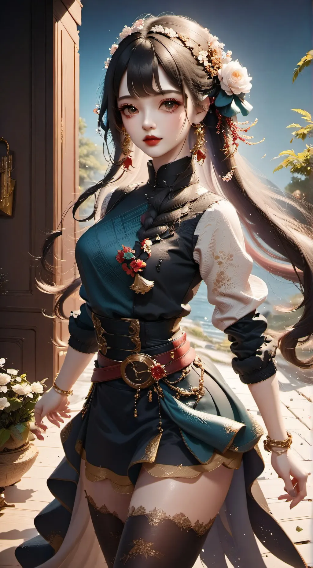 ai character: Mya background