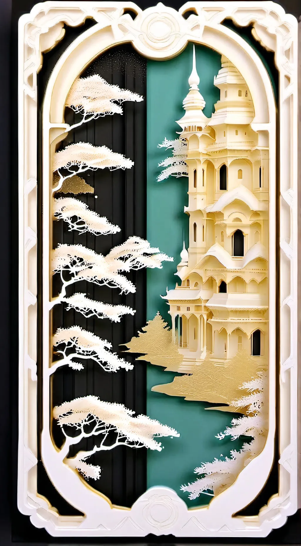 ai character: MD Oc дом background