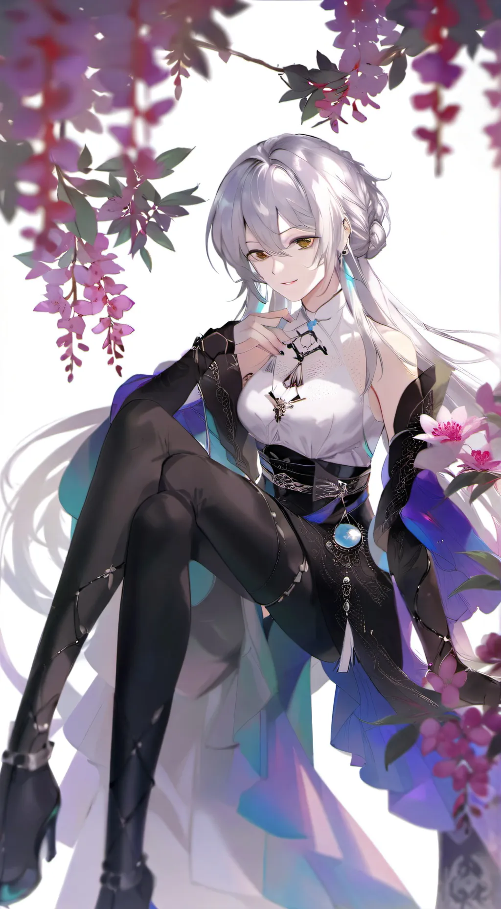 ai character: luna  background