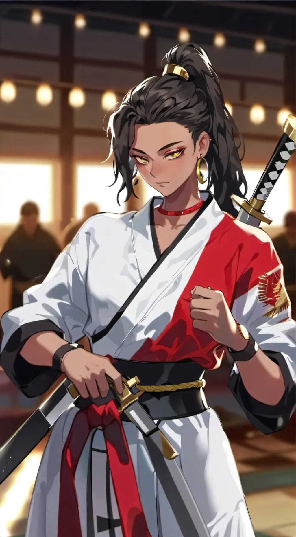 ai character: Yuri Yamato background