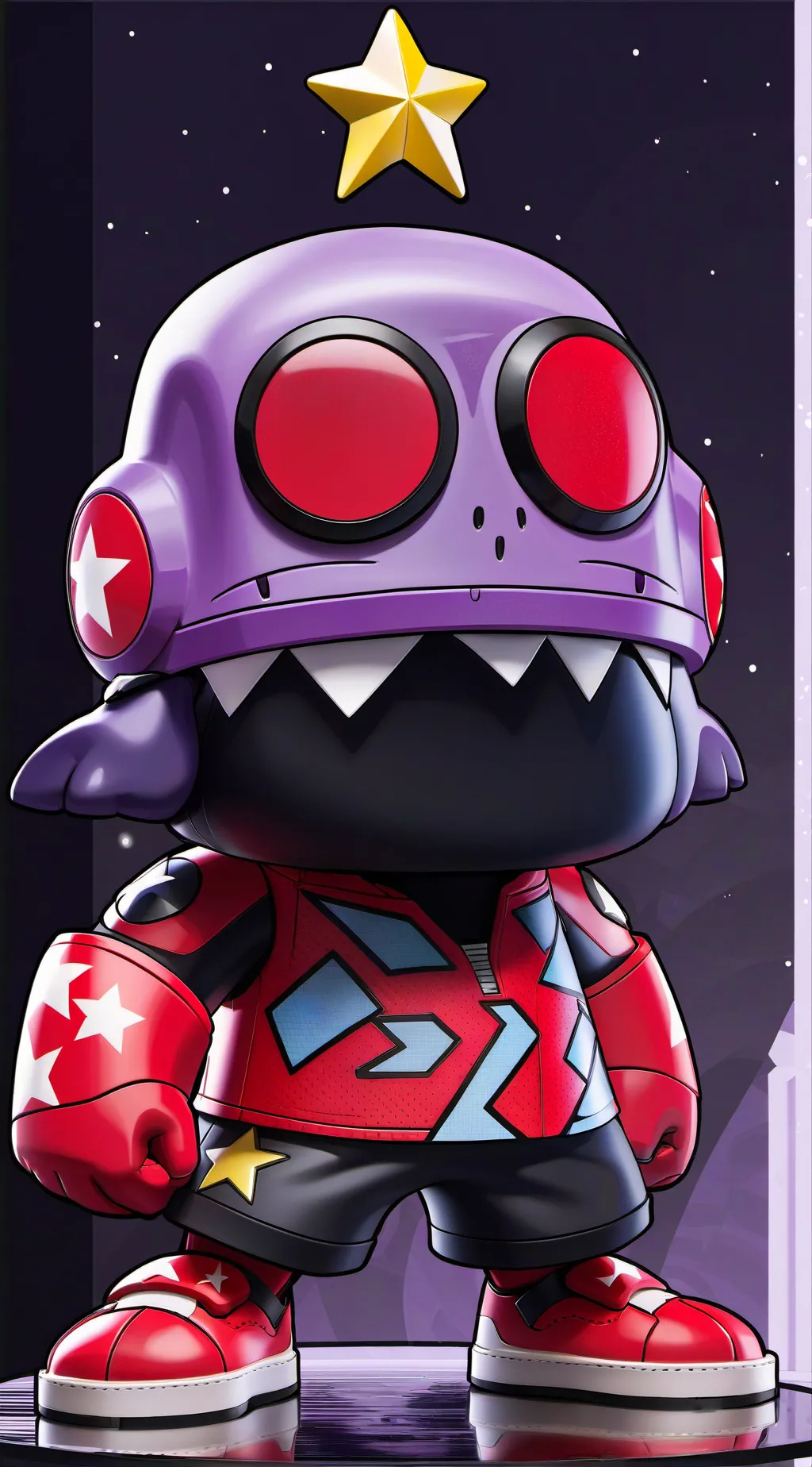 ai character: Beat people I hate background