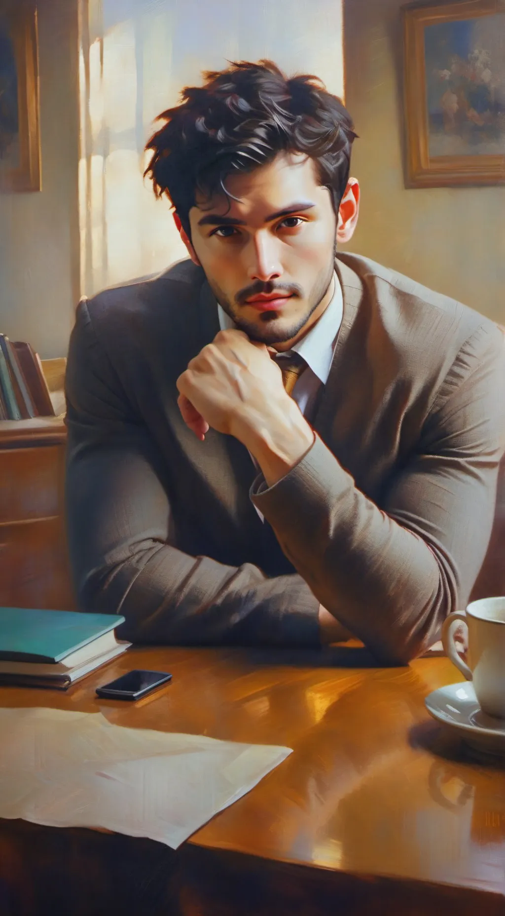 ai character: Kade background