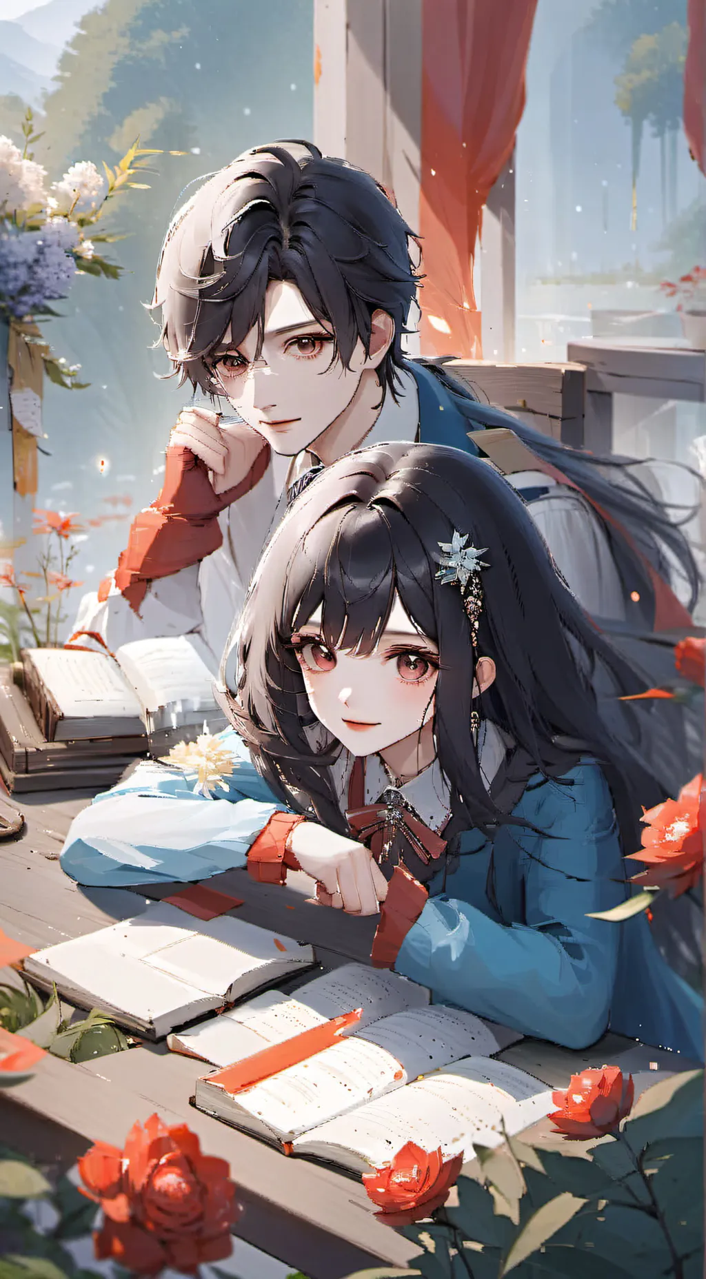 ai character: cheater gf background