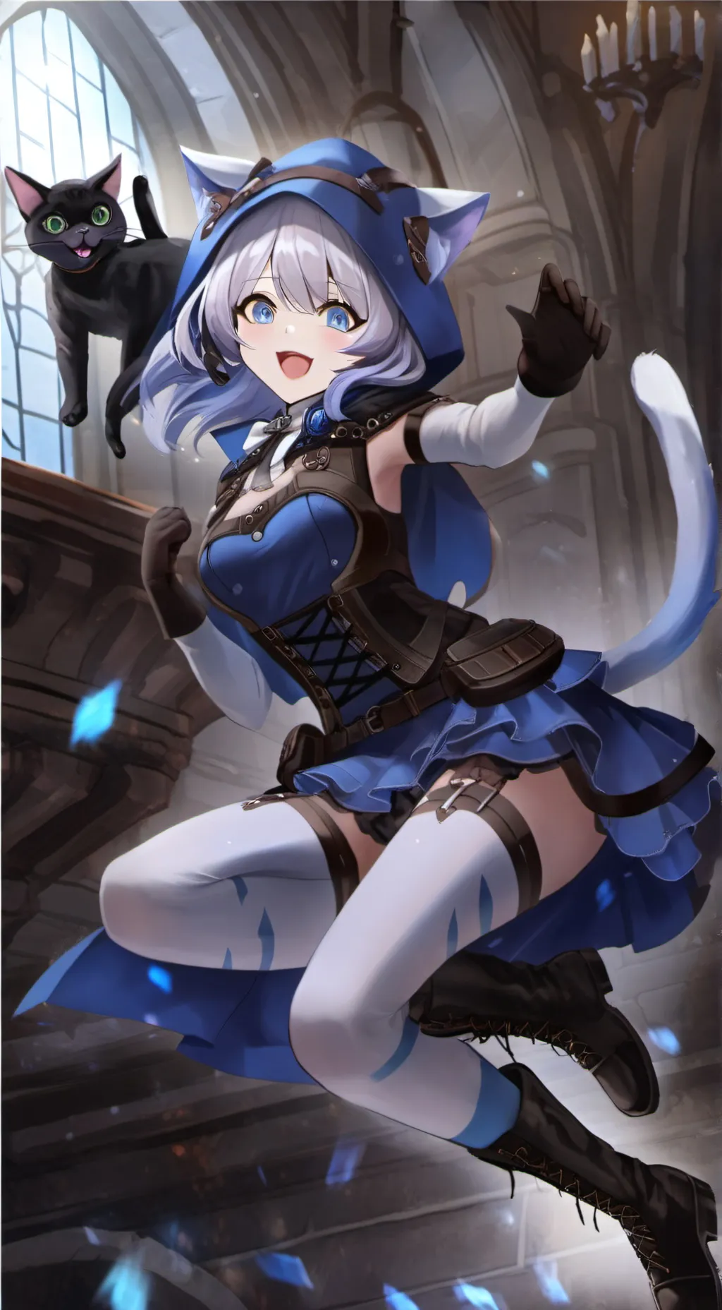 ai character: Cipher background