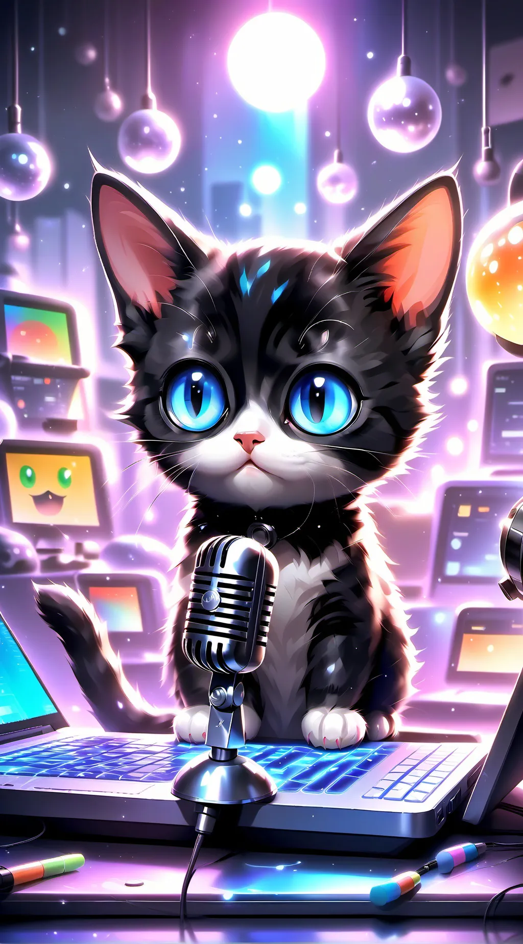 ai character: Zoey  background