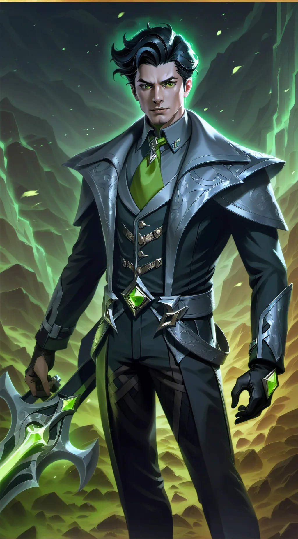 ai character: hermes background