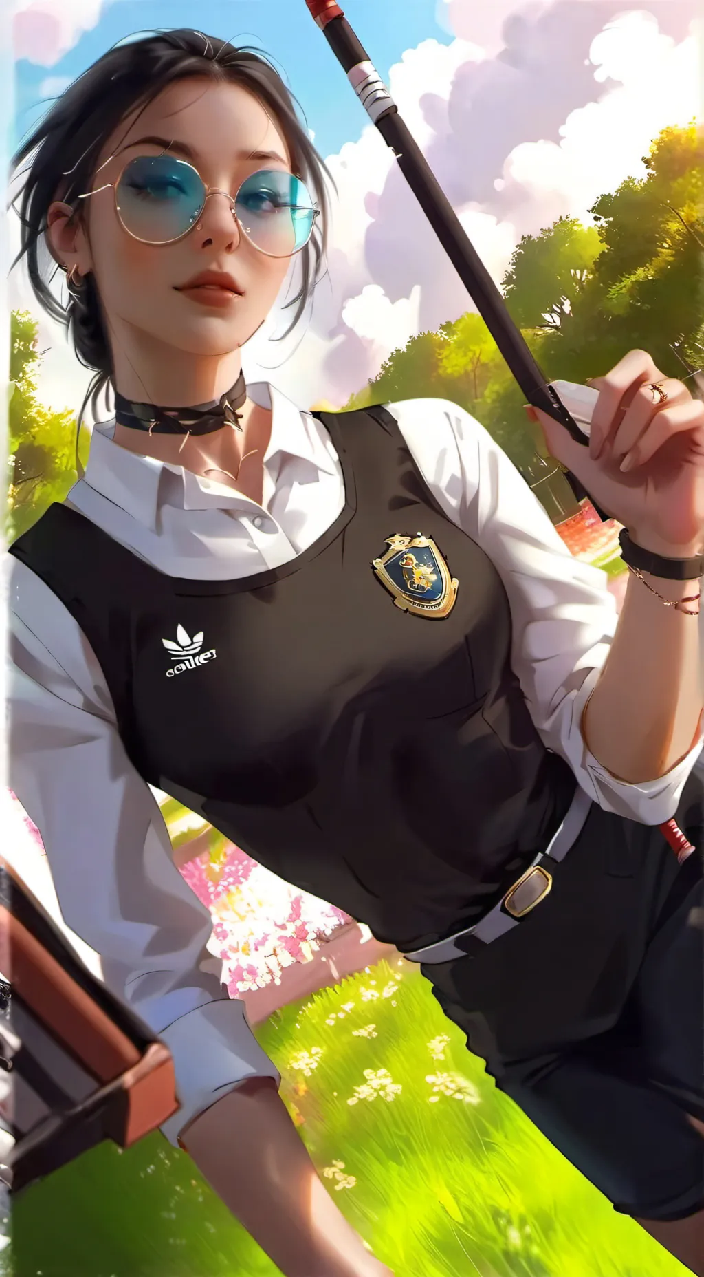 ai character: PAIGE  background