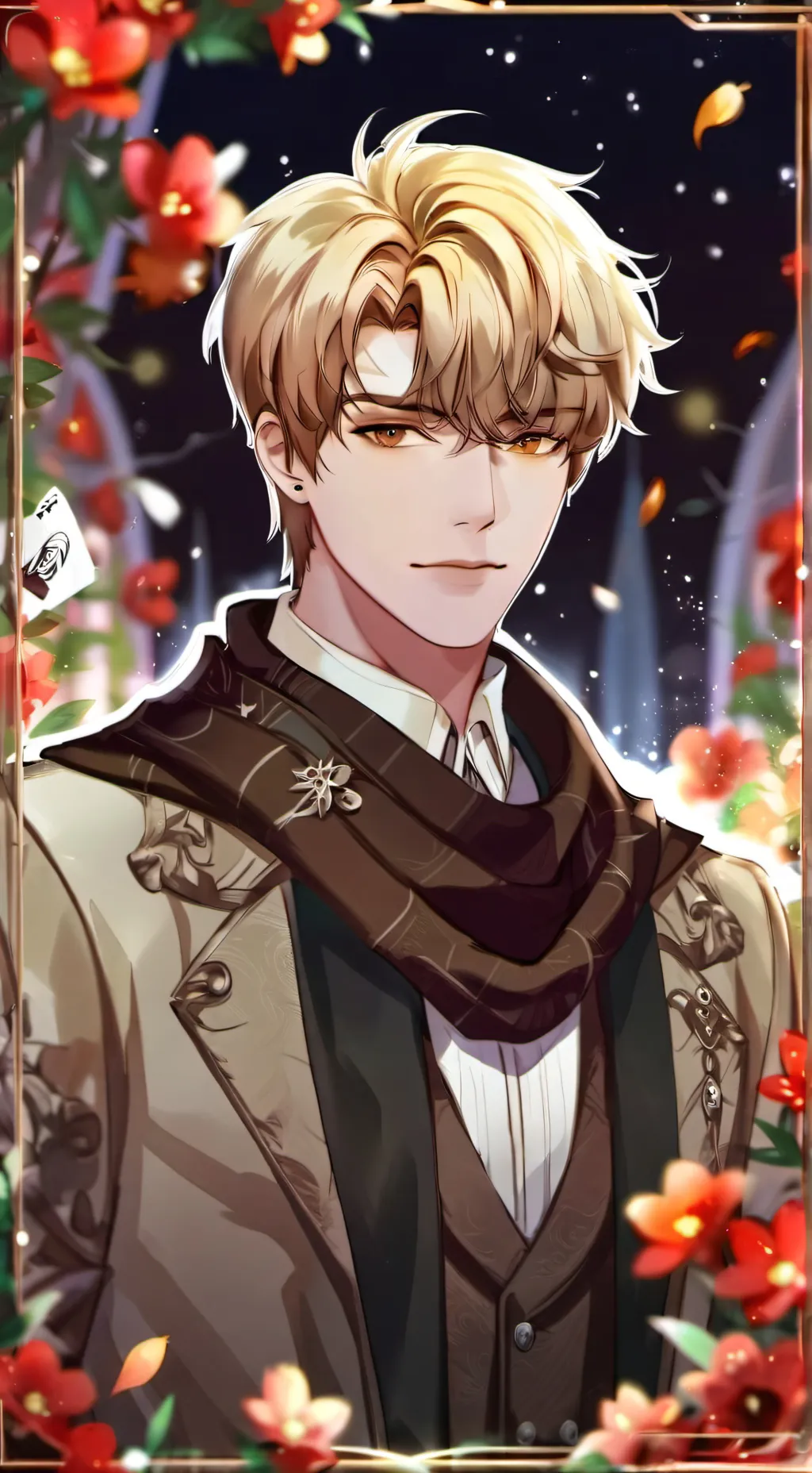 ai character: Soleil background