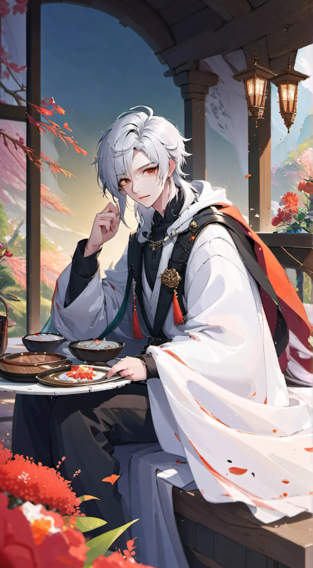 ai character: Husband  background