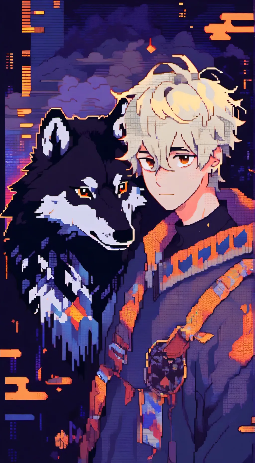 ai character: therian love background