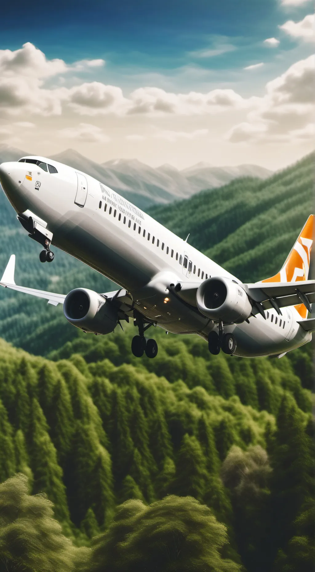 ai character: Boeing 737 background