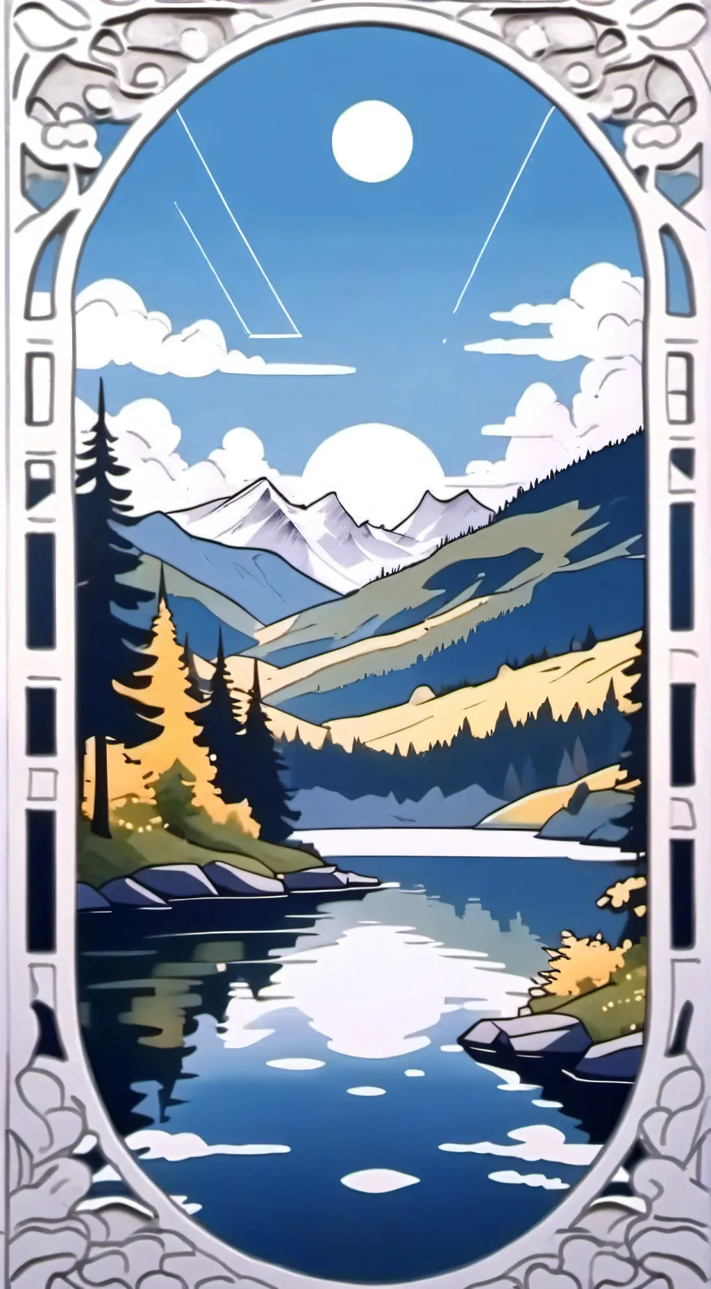 ai character: dw dandy yandere!? background