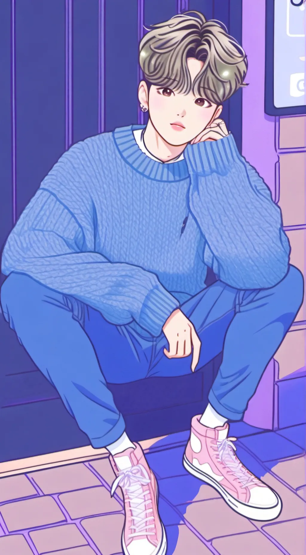 ai character: Korean background